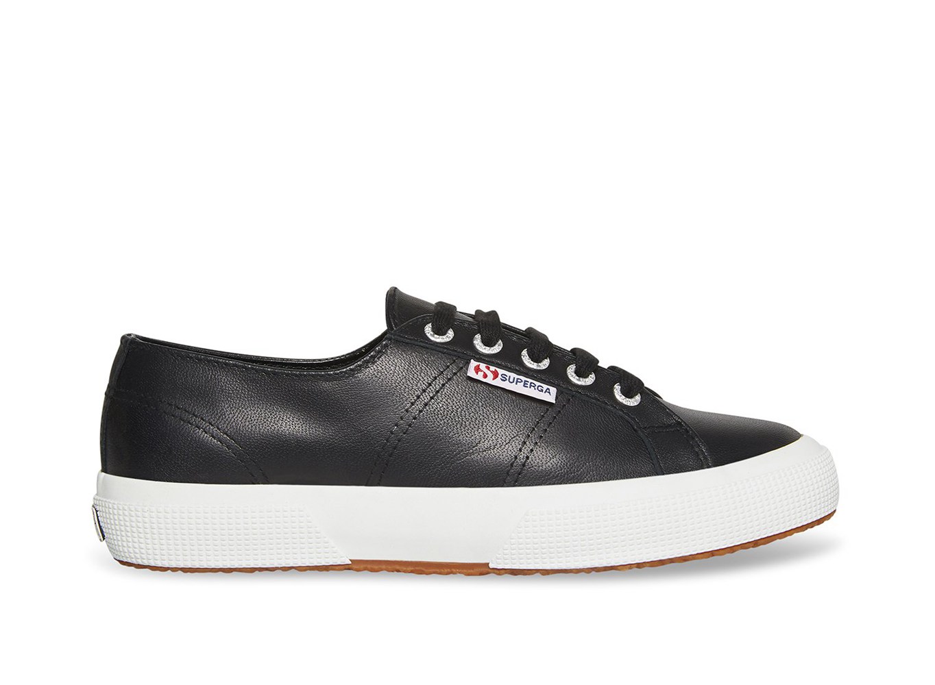 Tenis Feminino Pretas - Superga 2750 Nappaleau - QLXDH-3570